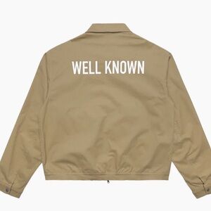 WELL KNOWN "FRONT STREET" JACKET NWT